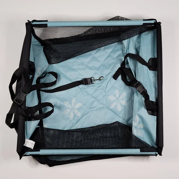 Dog Car Seat Half Rear Pet Travel Waterproof Pad Dog Hammock Safety Harness New